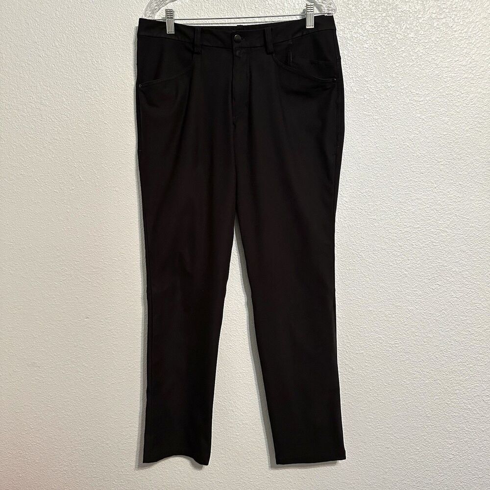 Lululemon Men’s Commission Pant Slim Waist Size 34 X 33 Lightweight Comfortable